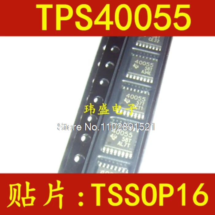 (5 PÇS/LOTE) TPS40055PWPR TPS40055 40055 TSSOP16
