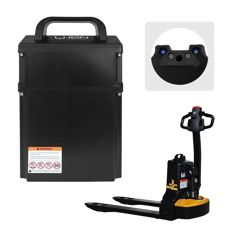 

24V 20AH Lithium Battery for Big Joe LPT26 LPT33 T40 Electric Pallet Truck Jack, Durable 4500+ Cycle Battery