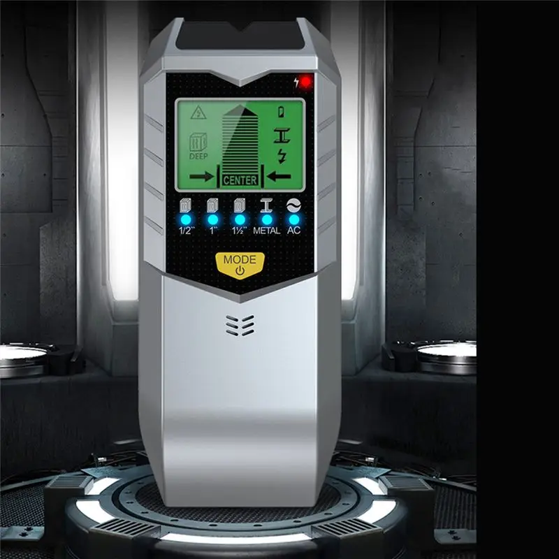 A29F-5-In-1 Electronic Wall Stud Finder Sensor Wall Scanner Edge Center Detect Wood /Metal/AC Live Wires Inside