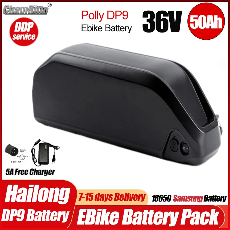 

Electric Bicycle Hailong 36v Batterie Polly DP9 Bateries 20ah 40ah 50ah Scooter cham rider 30ah Electric Bike 1000w Lithium Accu