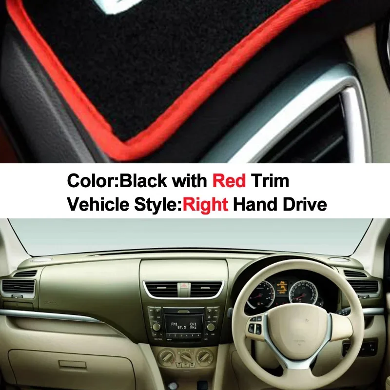 

Car Dashboard Cover Dash Mat for Suzuki Ertiga 2012 2013 2014 2015 2016 2017 Dashmat Pad Carpet Dash Board Cover Auto Sun Shade