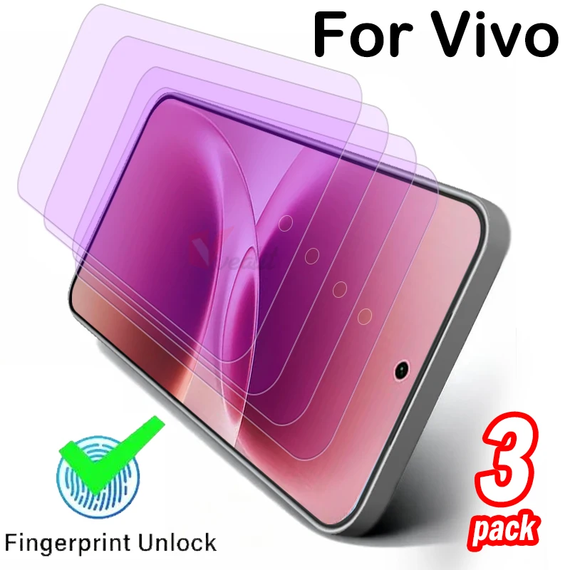 

3pcs/lot Premium Anti Blue Light Ray Protective Glass for Vivo V70 Elite V70 SE Screen Protector for Vivo V70 Unlock Glass