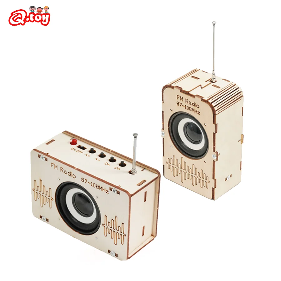 DIY Radio Broadcast Receiver Model Science Toys for Kids Physics Experimental Tool Kit Children Educational Toys School Supply