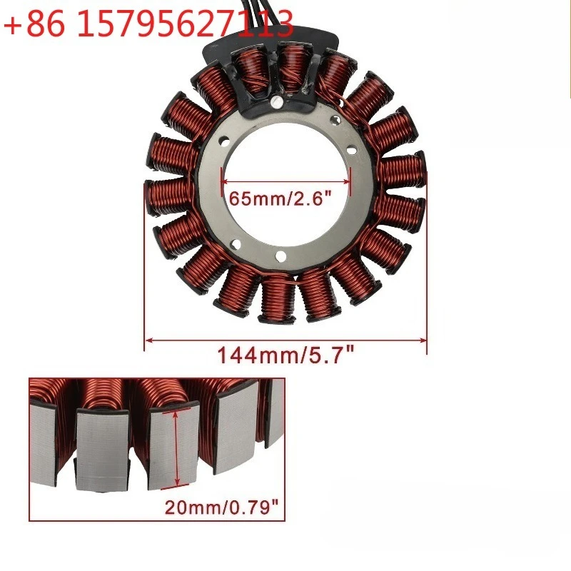 Magneto Stator Coil 29900042A 29900042 For Harley Davidson  Road Glide King EFI FLHR Freewheeler Softail Milwaukee FLTRX 17-24