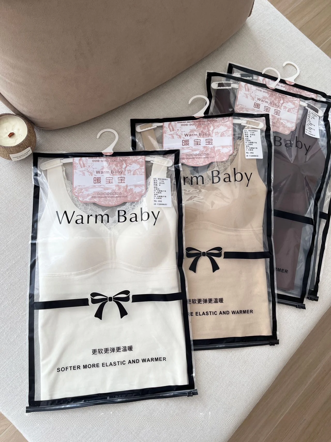 秋冬セクシーレース暖かいベストストラップ付きレディース内蔵胸パッドワンピース下着薄手ベースレイヤー