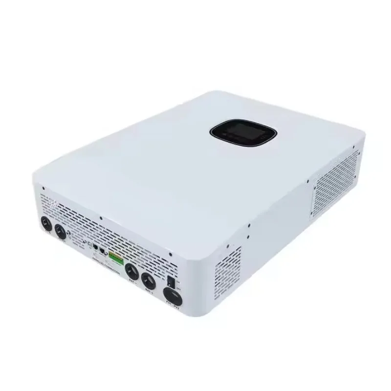 عاكس شمسي هجين 5KW 8KW 10KW 120V / 240V مخرج واحد سبليت المرحلة 48V متوافق مع بطارية ليثيوم 60 هرتز