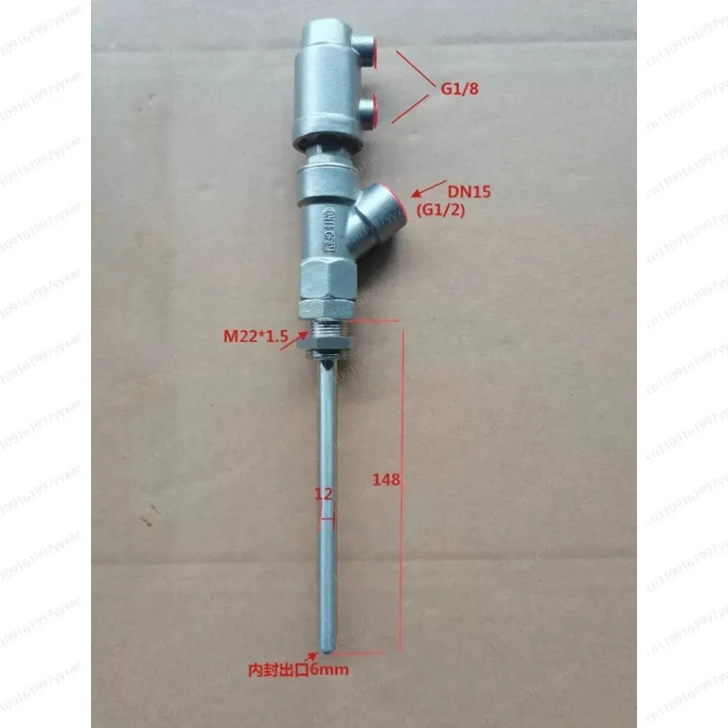 

Клапан для предотвращения капельного наполнения из нержавеющей стали, пневматическое вертикальное выпускное сопло, клапан для наполнения жидкостью