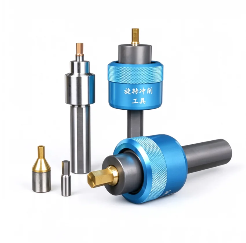 CT08 CT16 HSS-TiCN Rotary Broach Punching Cutter 8mm 16mm Shank Inner Hexagon for Steel/Stainless Steel