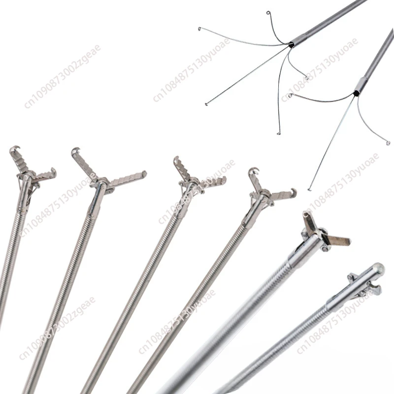 Endoscopic Foreign Body Forceps, V-shaped Crocodile, Foreign Body Removal, Crocodile, Net Pocket