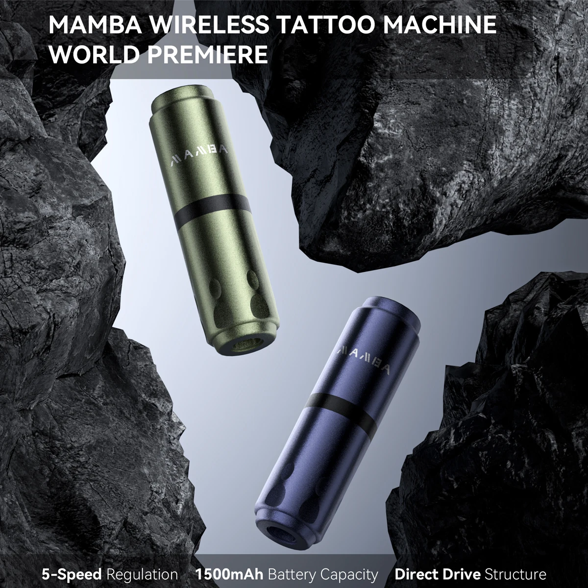 MAMBA Tattoo Pen Set Rotary Wireless Tattoo Machine Kit  High Quality Tattoo Machines For Tattoo Artist