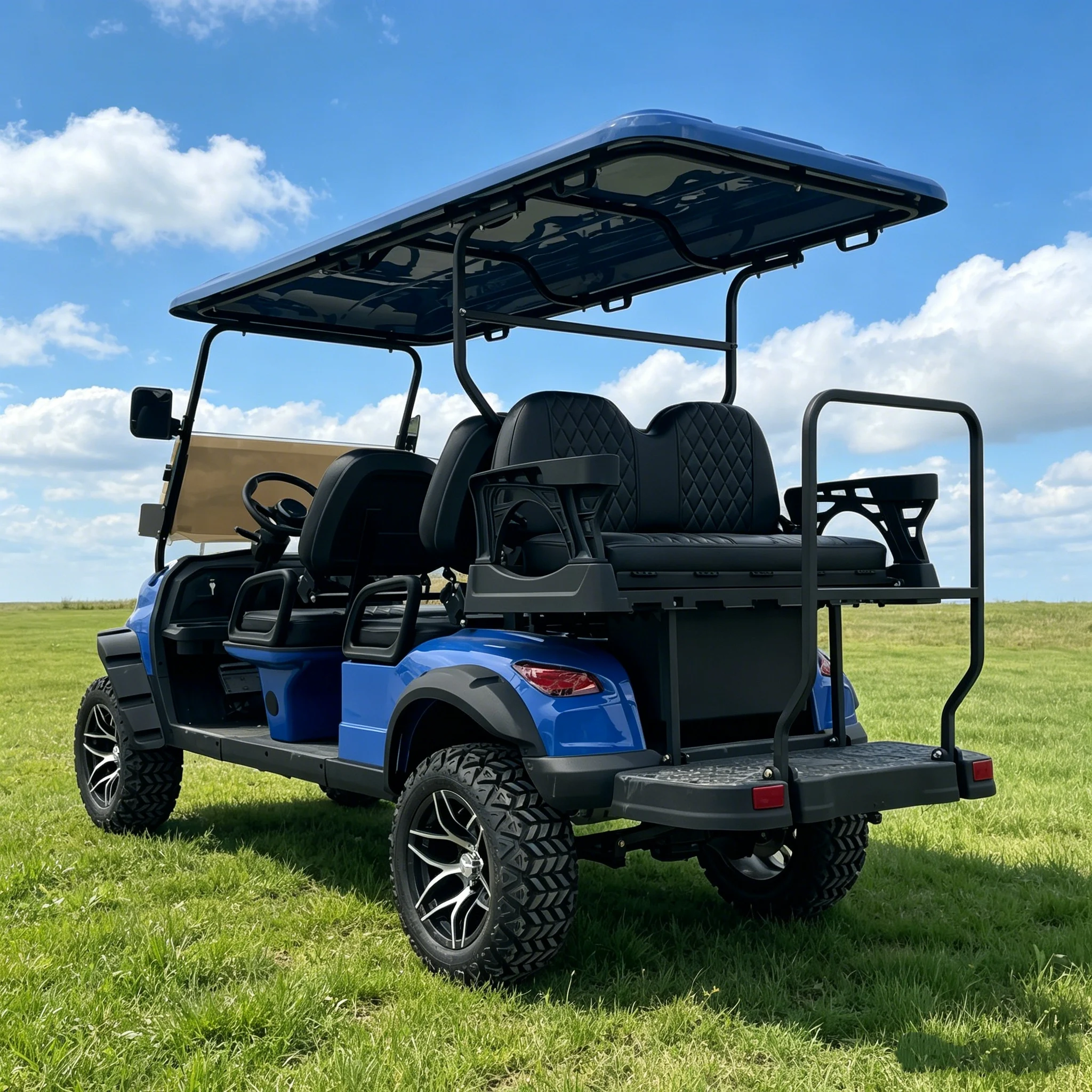 Electric Power 4x4 Electric Golf Cart 6 Seater Golf Cart Custom Built Customized of High Performance Golf  Buggy golf cart