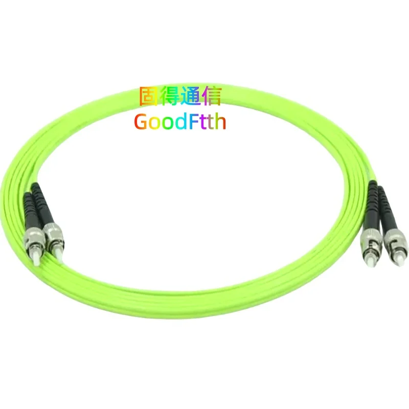 Patch Cord  Lead ST-ST OM5 Duplex Cable Jumper Patchcord GoodFtth