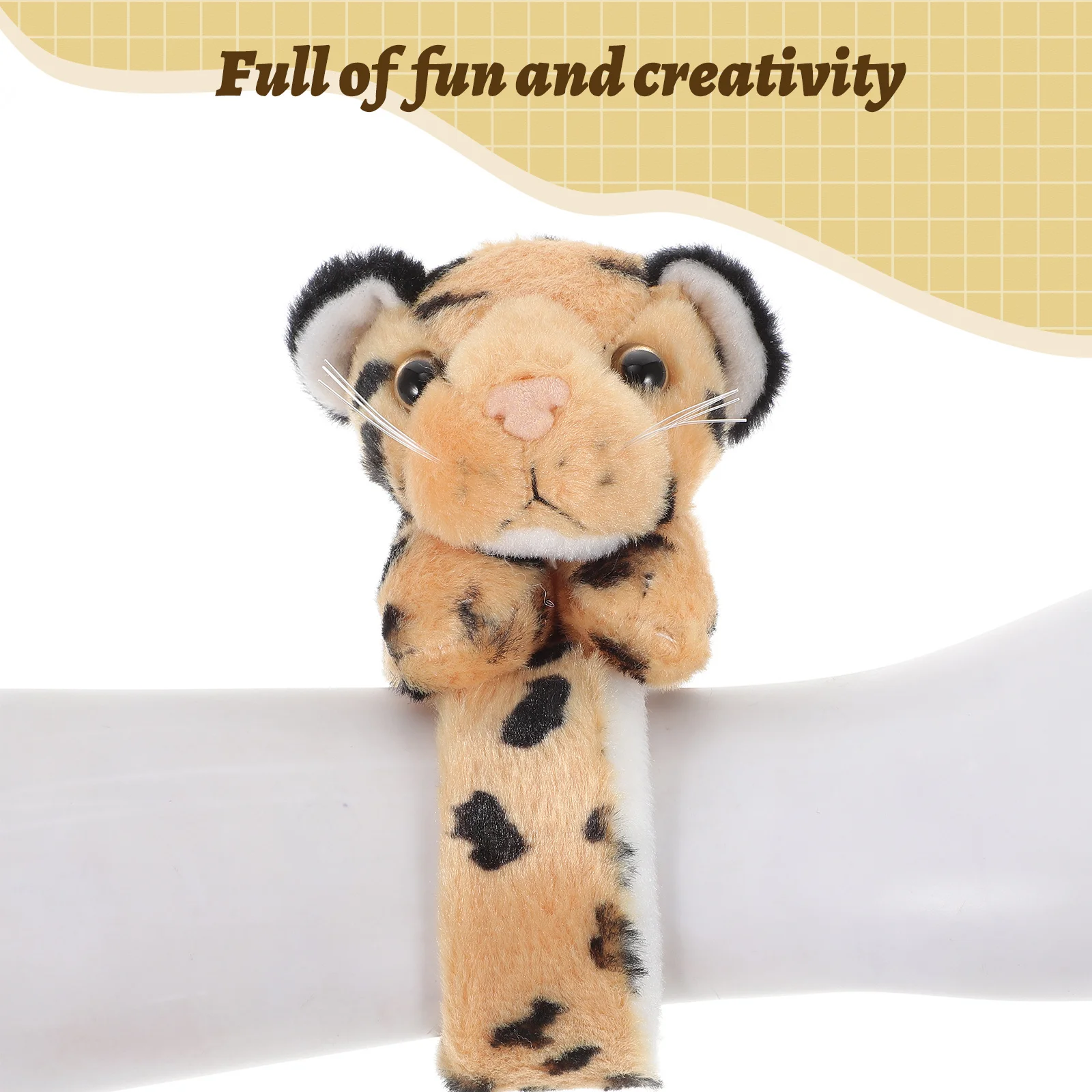 

Elephant Kids Slap Bracelet Stuffed Animals Party Favors Jungle Theme Snap Bracelets Bulk Kids Snap Bands School Party