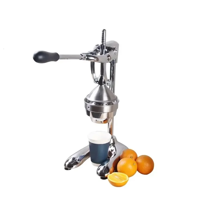 Portable Manual Citrus Press Handheld Lemon Squeezer Stainless Steel Fruit Juicer for Home Kitchen Bar Tool Easy to Clean