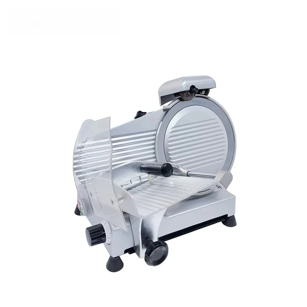 Commercial Semi-Automatic Meat Slicer Machine with Stainless Steel Blade High-Efficiency Meat Cutter for Hot Pot Shop