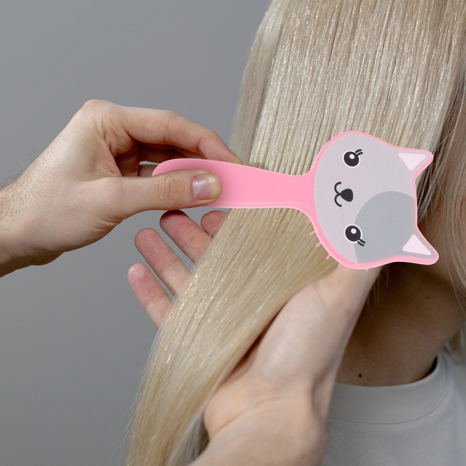 

2pcs Massage Comb Anti-Static Scalp Portable Hairdressing Brush Durable Abs Lightweight Styling Comb Salon Supplies Hair