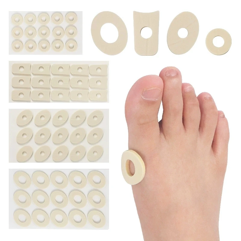150pcs Callus Cushions for Feet Bottom SelfAdhesive Corn Remover Pads Corn Patches for Foot Toes Blister Bunion Wart Pain Relief