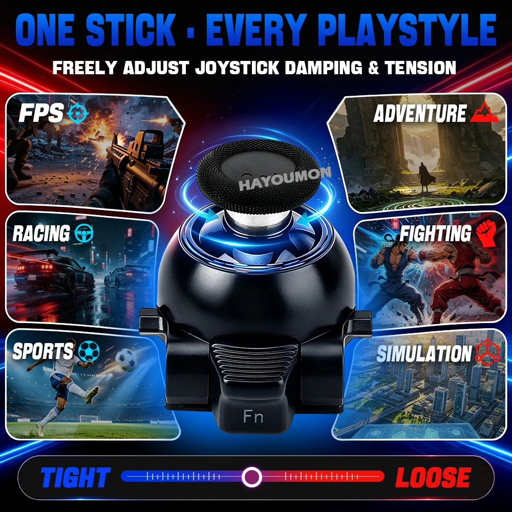Neues, einstellbares Anti-Drift-TMR-Joystick-Plug&Play-Thumb-Stick-Modul für PS5 Edge Controller – Upgrade- und Reparaturzubehör – Detail 5
