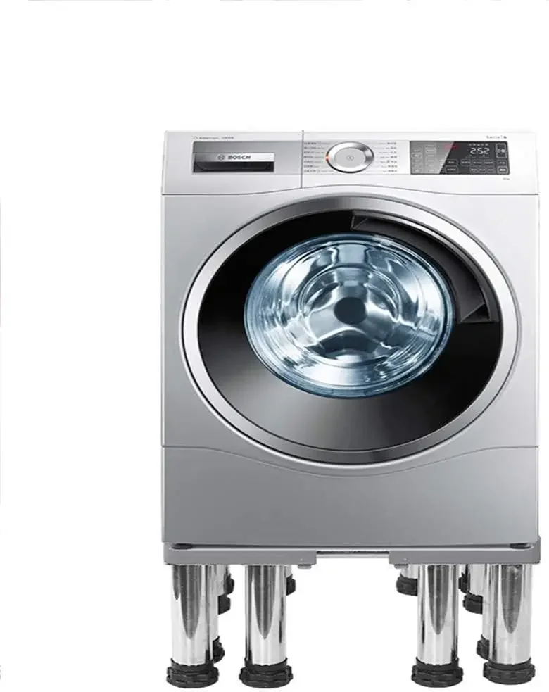 Base de refrigerador a prueba de humedad, soporte para lavavajillas con patas ajustables de 4/8/12, altura de 9,8 ", máquina de hielo y Base de aire acondicionado S