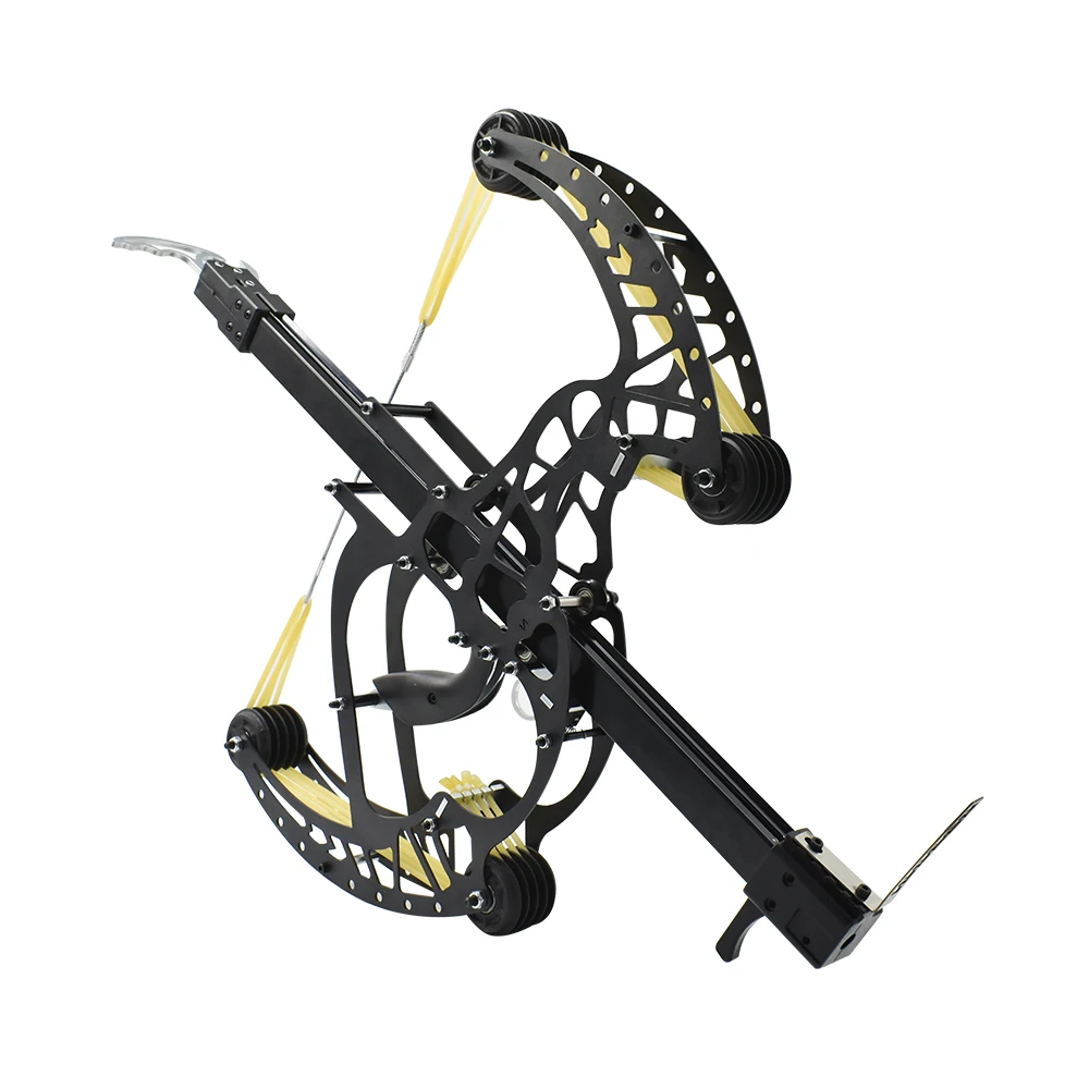 Powerful Compound Slingshot Hunting Catapult Steel Ball Shooting Slingshot Outdoor Precision Hunting Luxury Slingshot