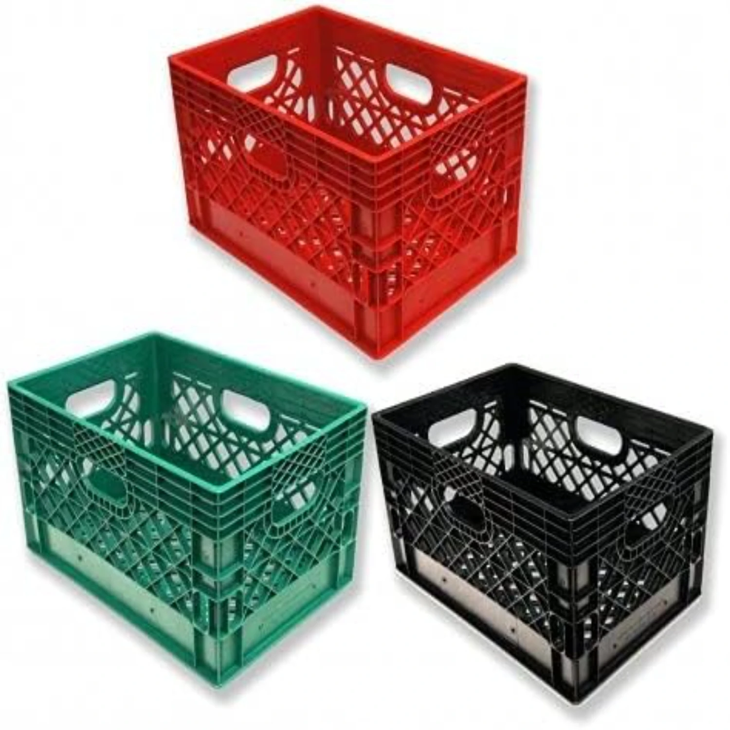 

24qt Green Color Milk Crate , . Cooling rack Bandeja para air fryer Air frier paper liner Air fryer silicone Silicone airfryer