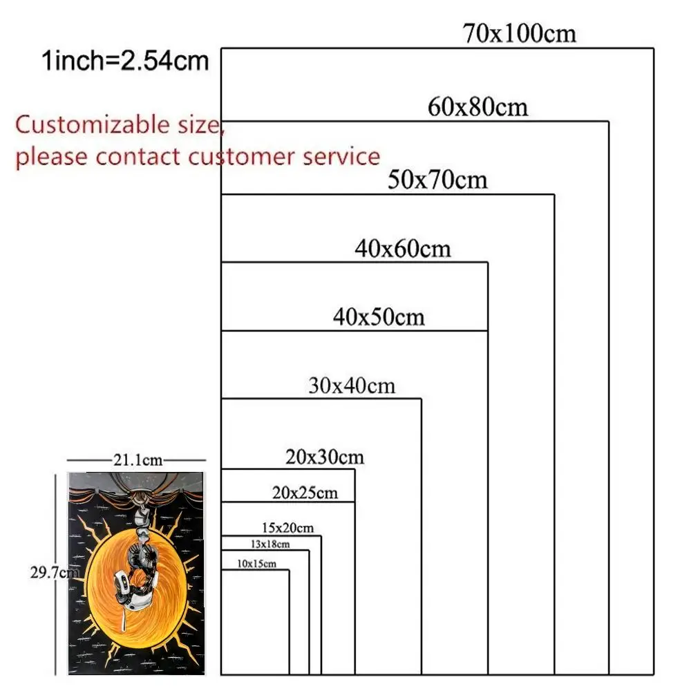 ملصق HD أنيمي موضوع ساخن المغني/OST/فيلم مقاوم للماء الذاتي عصا ديكور المنزل لعبة فيديو بوابة 2 #4