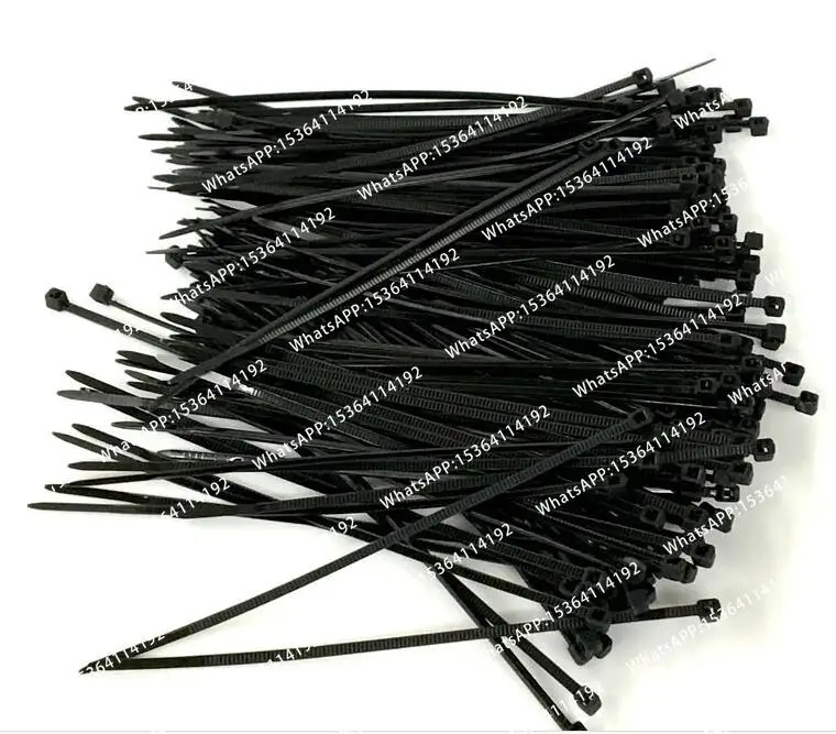 1000pcs 3*60 Self-Locking Nylon Cable Ties Plastic Cable Tie Size 1.8*60mm Wiring Accessories