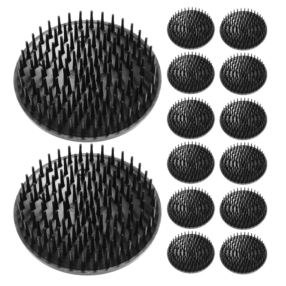 

15Pcs Travel Scalp Shampoo Brush Portable Plastic Hair Massage Comb for Dandruff Removal Scalp Care Soft Silicone Head Scrubber