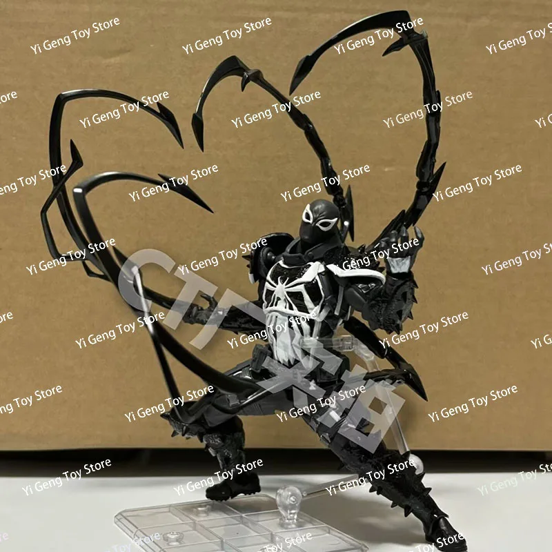 In Stock Hot Toys Ct Toys Spiderman Agent Venom Shf Amazing Yamaguchi Spider-Man Anime Action Figure Model Doll Birthday Gift