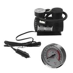 1pc Car Air Compressor Pump Tire Tyre Inflator 300PSI 25L/min For Automobiles Motorcycles 12V 5A Car Air Pump Car Accessories