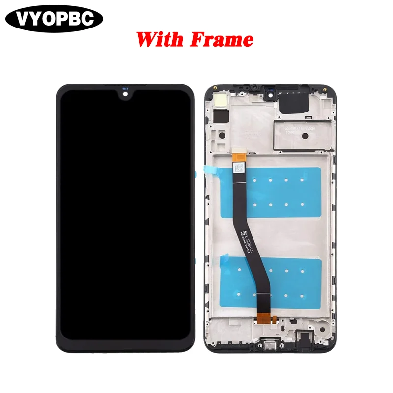 Mobile Phone LCD Display Touch Screen With Frame7.12\'\' Original  For Huawei Honor 8X Max Digitizer Assembly  AL00 AL10