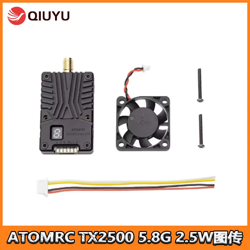 

Skyzone Atomrc Tx2500 5.8g 2.5w Image Transmission 48ch Channel Crossing Aircraft Flight Camera