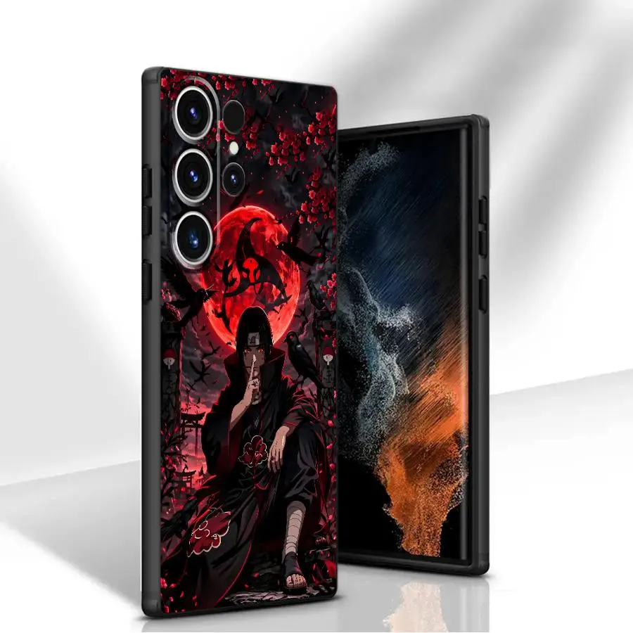Uchiha Itachi Cover Phone Case for Samsung Galaxy S26 S20 S24+ S23 S24 S21 FE S26+ S25 Note 10 20 Ultra S25 Plus