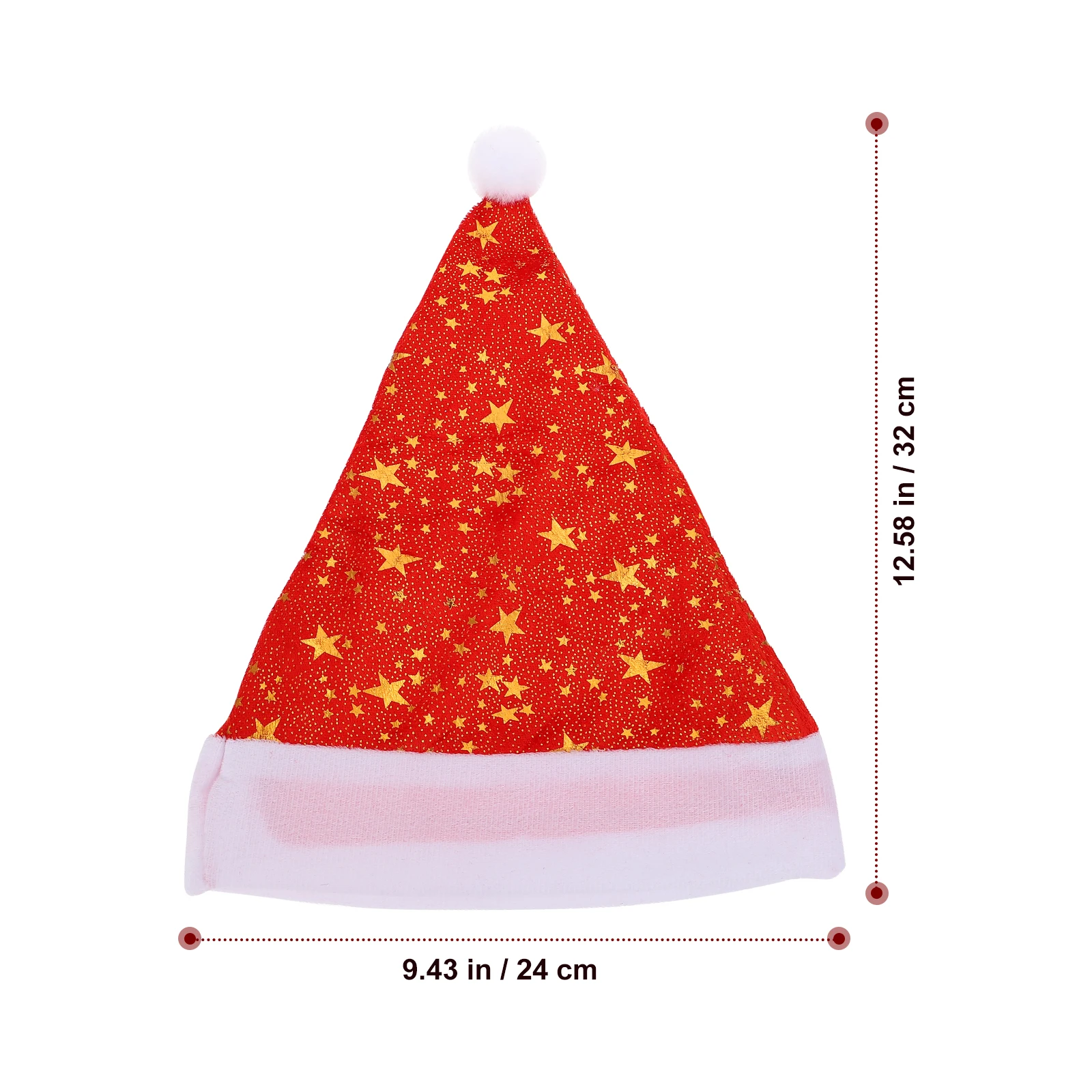 

2Pcs Kids Santa Hat Christmas Tree Pendant Hanging Xmas Hat Christmas Ornament Holiday Decoration Hanging Pendant