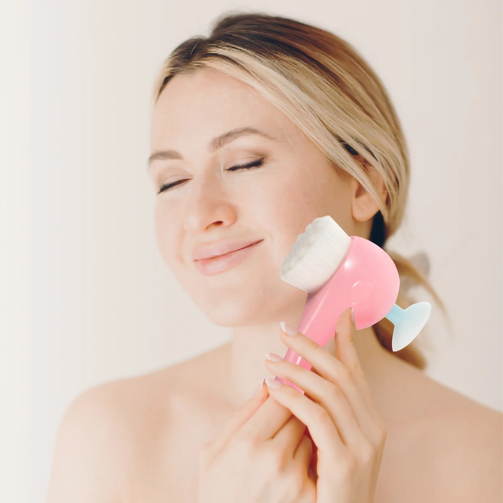 페이스 스크러버 얼굴 클렌징 브러시 플라스틱 각질 제거 도구 블랙헤드 제거 딥 클렌징 부드러운 데일리 사용