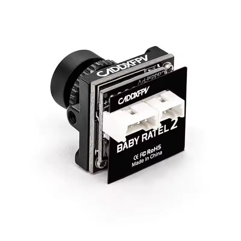 Caddx Baby Ratel 2 Nano Tamaño 1200TVL 3g 14*14mm FOV165 °   Cámara FPV de estilo libre de día y noche de baja latencia Starlight para drones RC