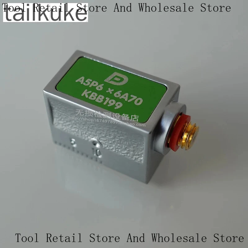 5P6X6A70 Oblique Probe For Non-Destructive Testing Of Metals Transverse Wave Ultrasonic Transducer