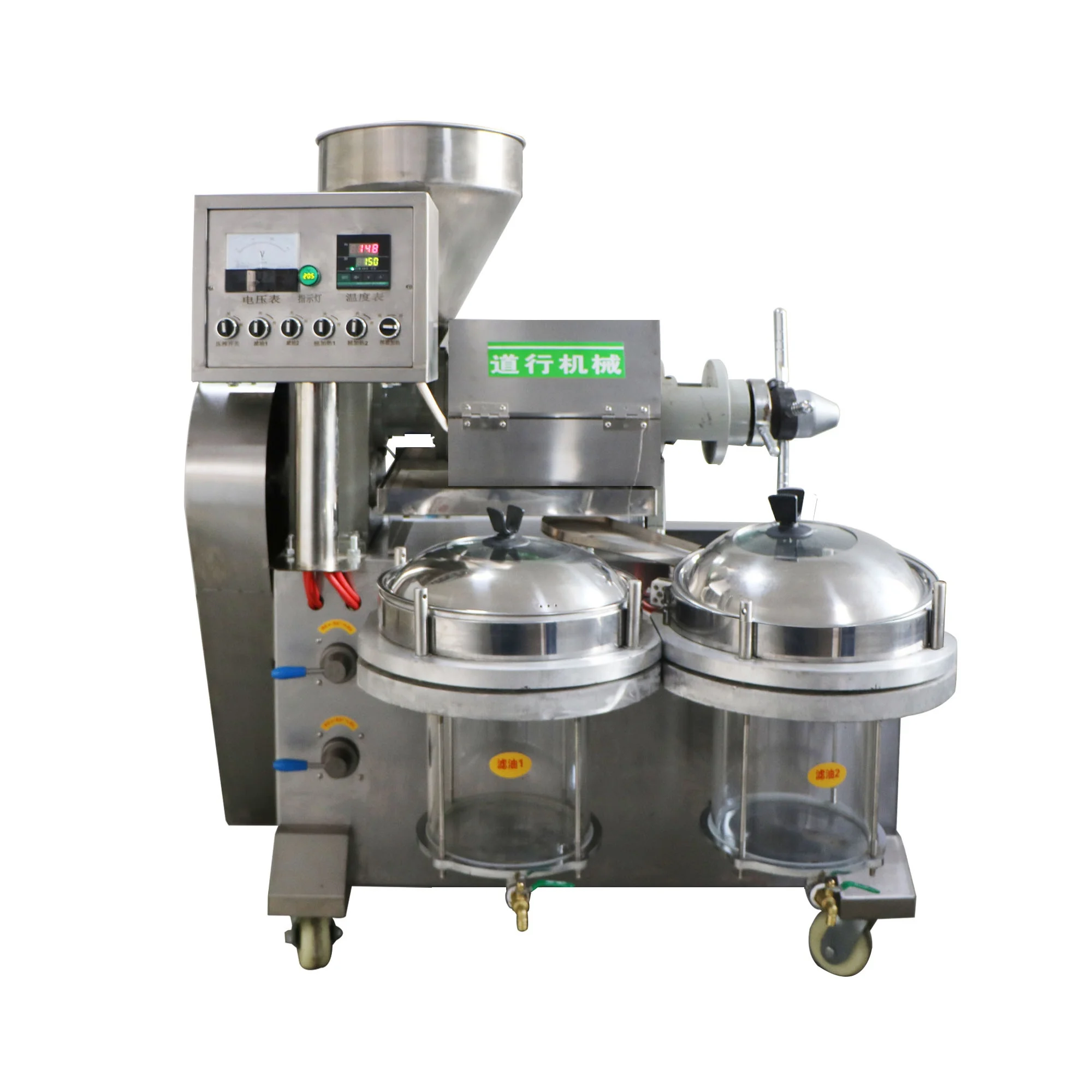 آلة استخلاص الزيت بالضغط الساخن والسمسم والفول السوداني وعجلات عباد الشمس #1