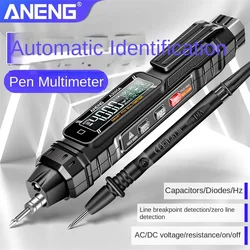 ANENG A3005A Multimeter digital high-precision multi-function smart pen measuring voltage on-off electrician special multimeter