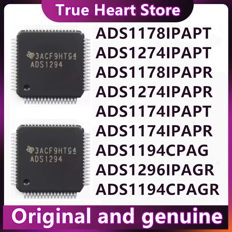 

ADS1174IPAPT ADS1174IPAPR ADS1178IPAPT ADS1178IPAPR ADS1194CPAG ADS1194CPAGR ADS1196CPAGR ADS1274IPAPT ADS1274IPAPR ADS1296IPAGR