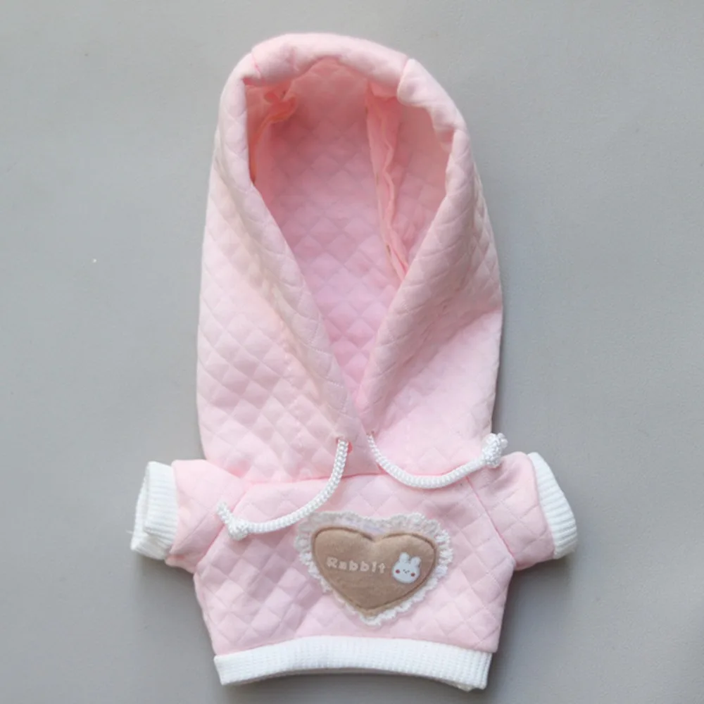 

Высококачественные милые мультяшные пижамы, одежда со шляпой, мини-кукла, одежда для сна, аксессуары для самостоятельного изготовления, халат, маска для глаз для 20 см хлопковых кукол