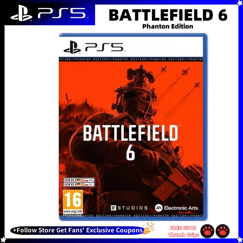 PS5 لعبة جديدة CD Battlefield 6 Phanton Edition Sony Playstation 5 بطاقة الألعاب القرص Playstation5 PS5 Battlefield 6 Phanton Edition #1