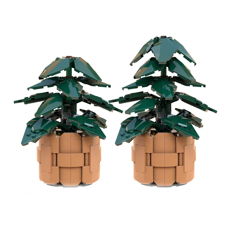 

279pcs MOC Houseplant Poinsettia Alt Build Botanicals Model Building Blocks Christmas Gifts Construction Education Toys Brick