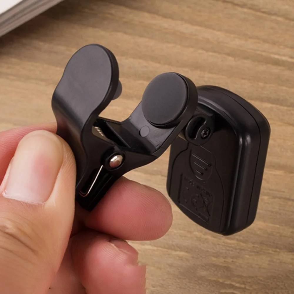 LCD Display Acoustic Guitar Tuner Rotatable Clip-On Electric Digital Tuner Electronic Universal Digital Guitar Tuner Ukulele