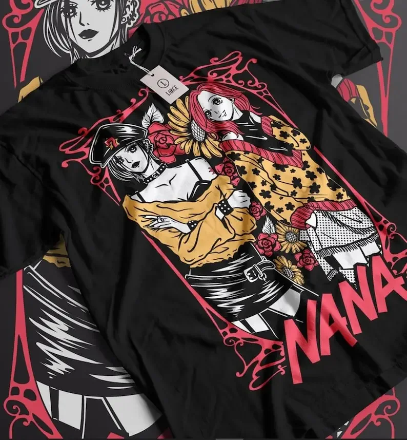 Nana & Hachi Anime Merch  Nana Anime Shirt  Nana Osaki Manga