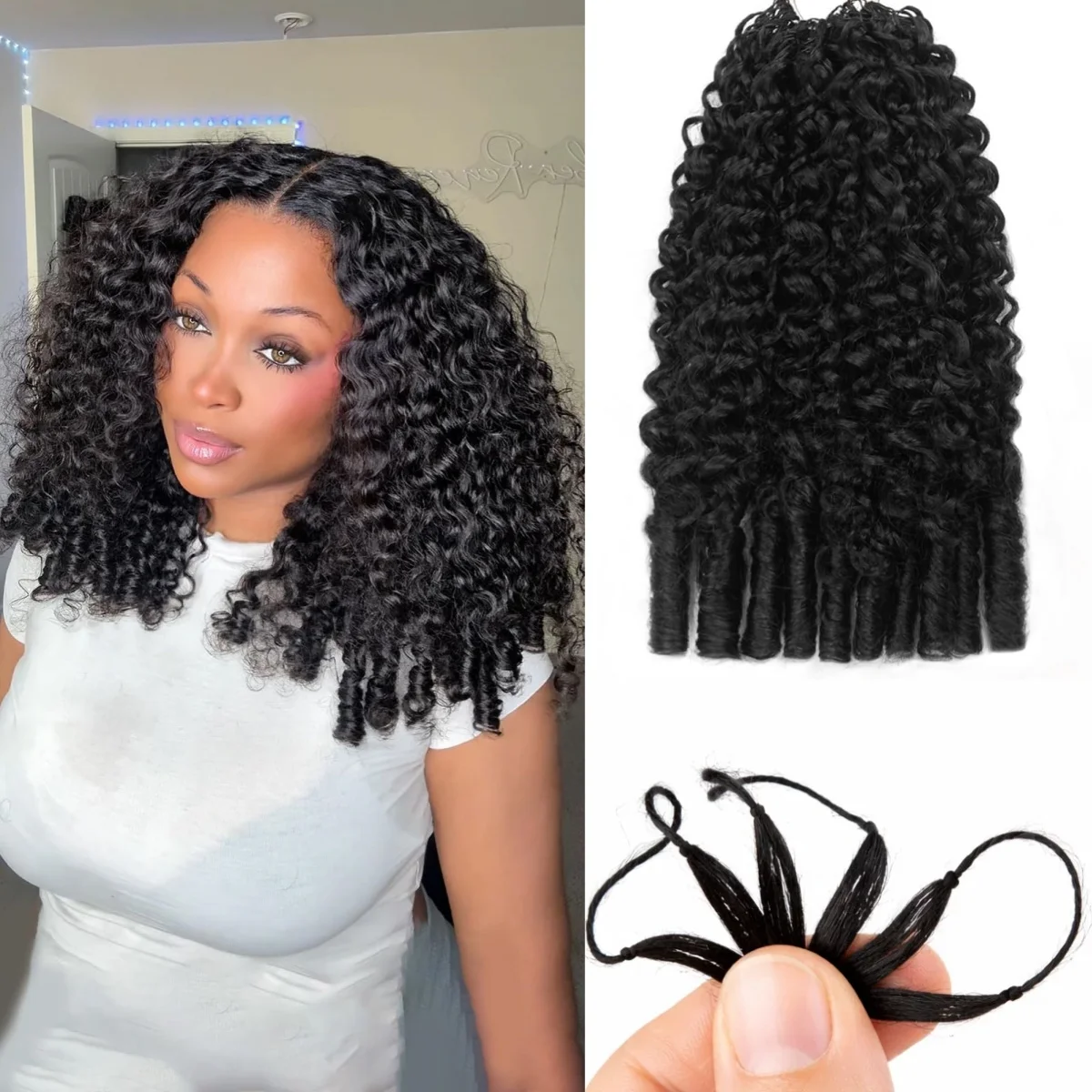 

Бирманские кудрявые волосы для плетения крючком, 100% натуральные человеческие волосы, невидимые бесшовные косы, кудрявые волосы для плетения крючком, невидимые бесшовные кудрявые волосы для плетения косичек