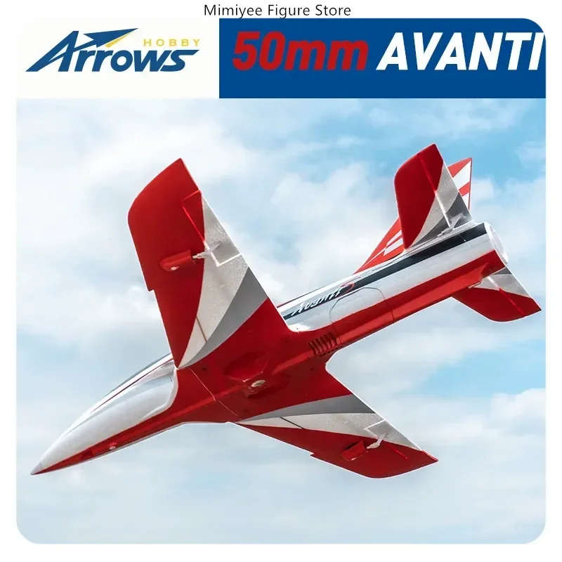 Blue Arrow Avanti PNP Remote Controlled RC Aircraft Simulation Fixed Wing Model 50 Mm Outdoor Toy for Adult Assembly