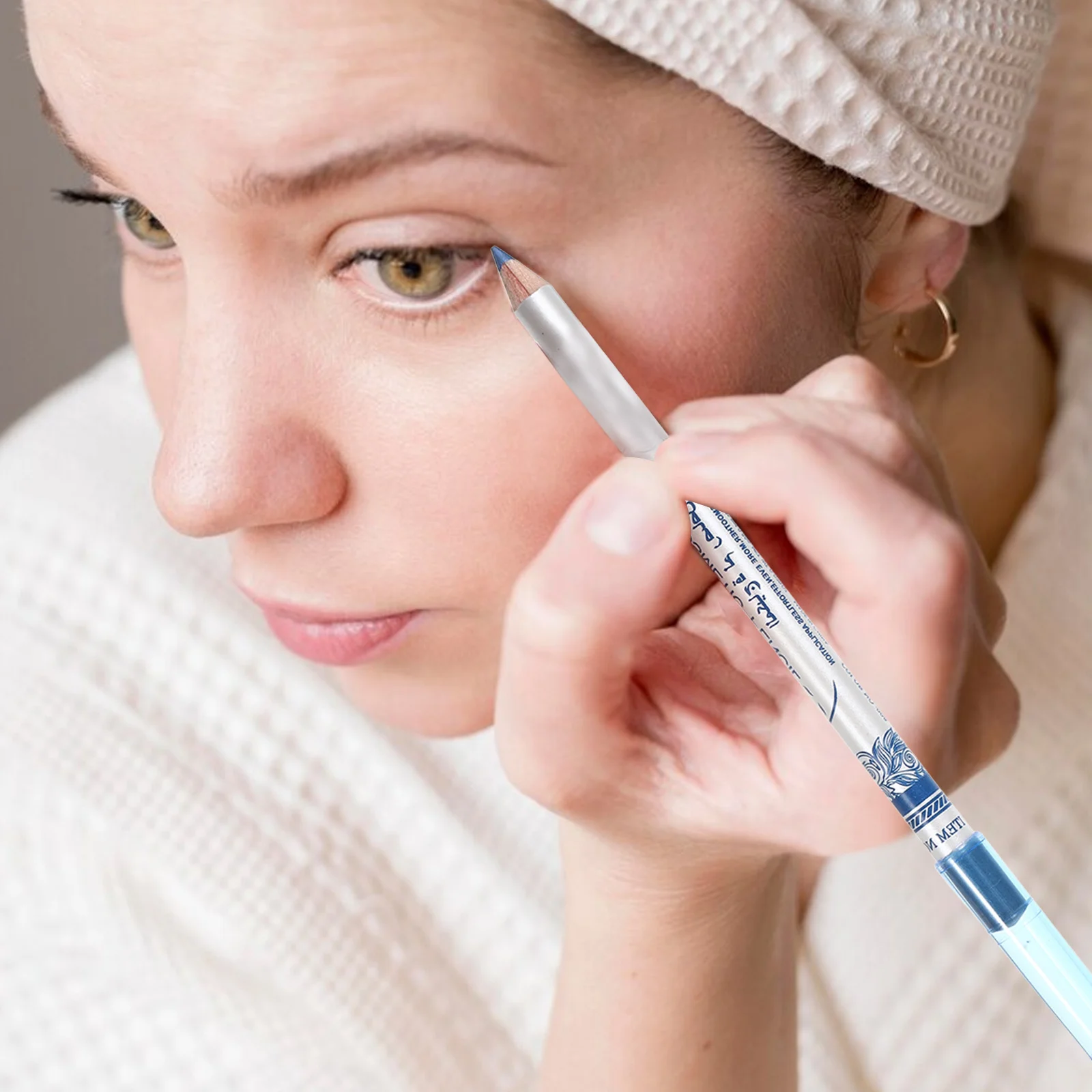 

12Pcs 12 Shade Eyeliner Fast Drying Waterproof Non Smudge Lightweight Design Comfortable Hold for Daily Wear