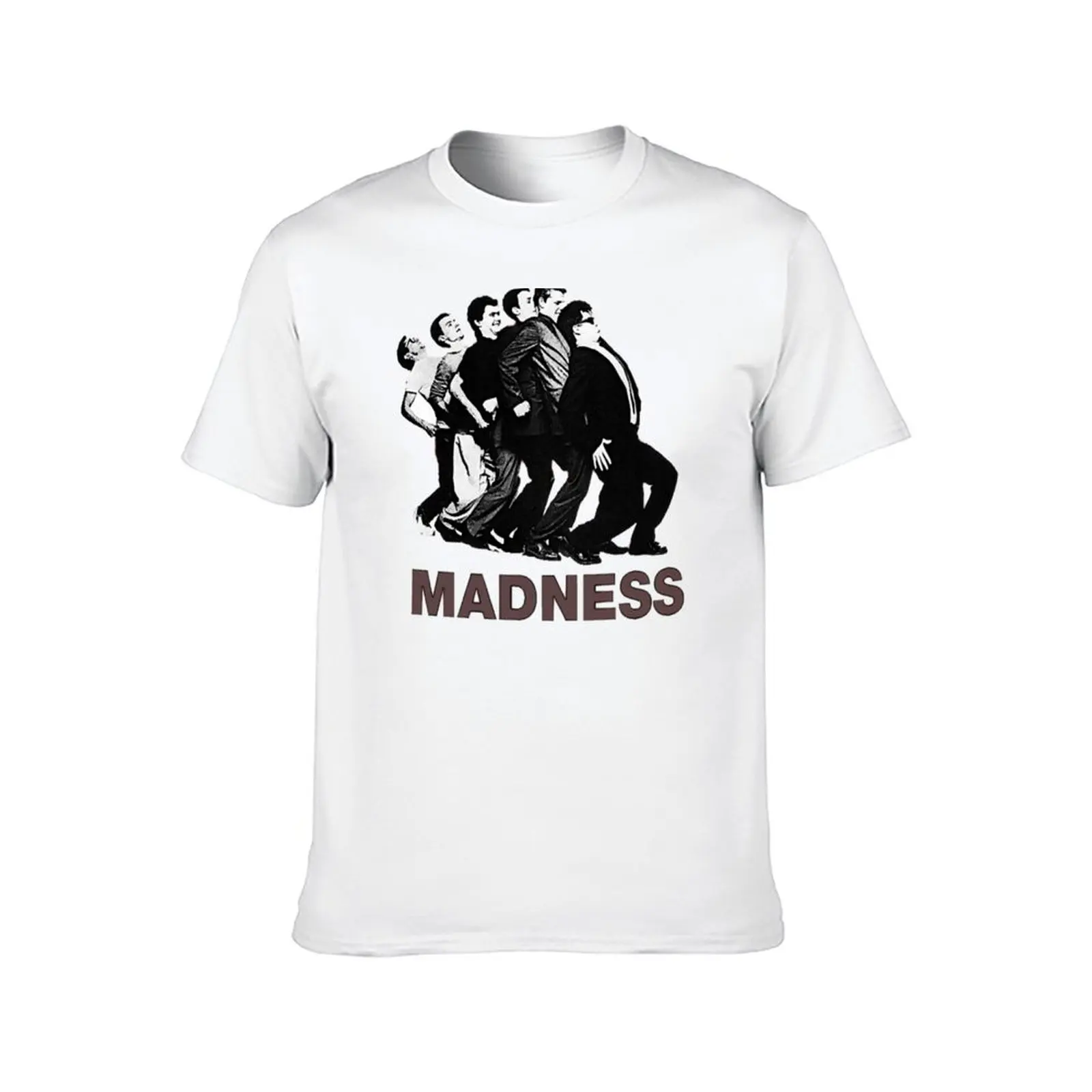 T-shirt Madness magliette divertenti maglietta umorismo scuro maglietta da uomo in cotone