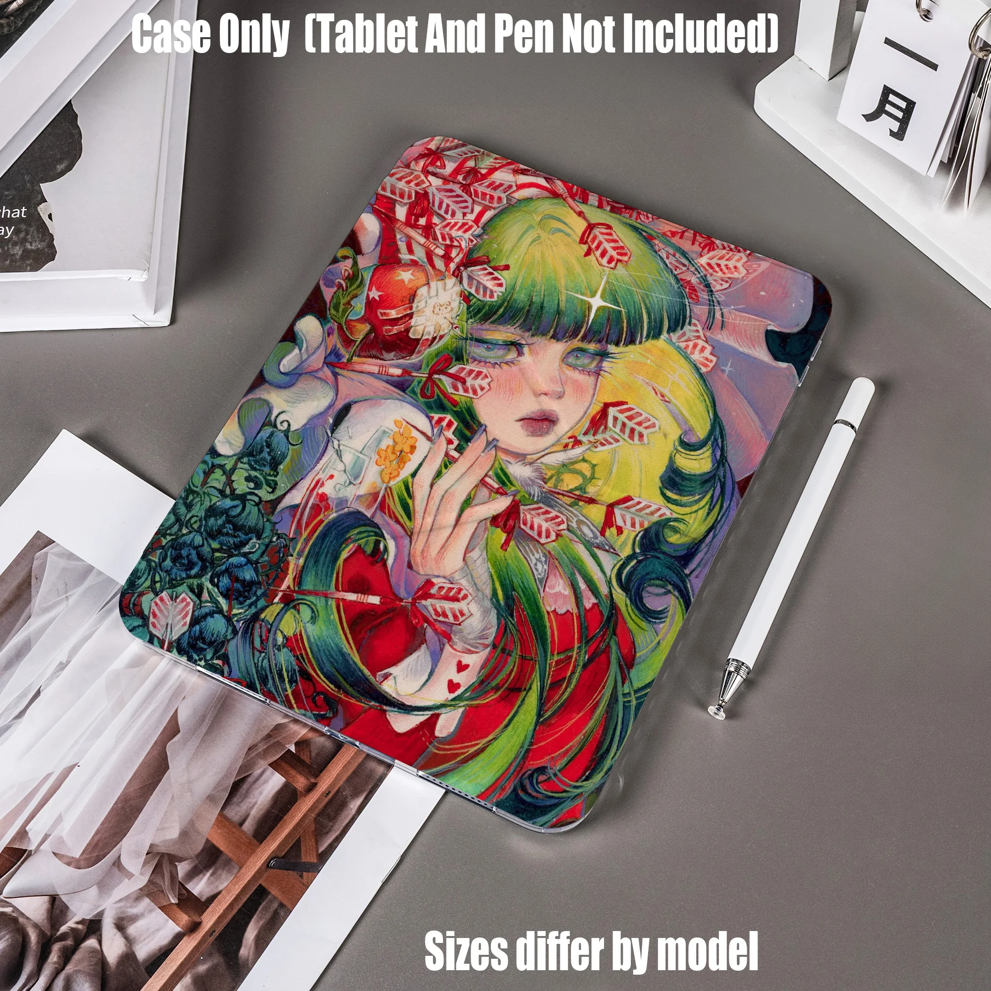 Premium TPU Tablet Case for Samsung and Apple All Models Slim Fit Protective Cover，Shockproof Lightweight Durable